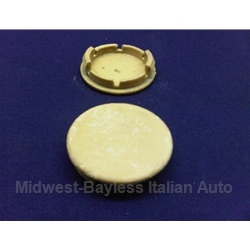 Door Panel Window Winder Hole Plug Crank Plug Beige (Fiat Pininfarina 124 Spider 1978-85) - U8