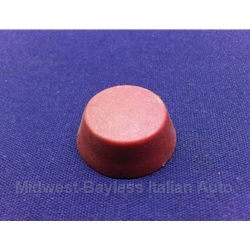 Seat Belt Bolt Cap Red (Fiat / Lancia All) - U8