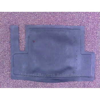 Floor Mat - Rear Left - Rubber Mat (Fiat Pininfarina 124 Spider All) - U8