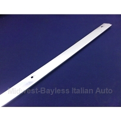 Rear Valence Decklid Trunk Stainless Bright Trim (Fiat X1/9 1973-74) - OE NOS