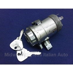    Ignition Switch OE Sipea - 6 Terminal / Short Lock (Fiat, Lamborghini, Iso Giffo, Other Italian) - OE NOS
