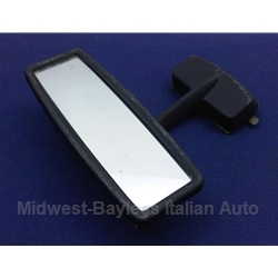 Rear View Mirror w/o Map Light (Fiat 850 Sedan) - OE NOS