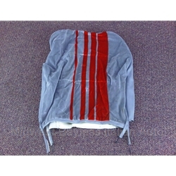 Seat Cover Upholstery Front Upper Gray (Yugo GVX) - OE NOS