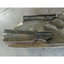 Seat Rail Pair - Body Side (Fiat 850 Spider, Racer, All) - U8