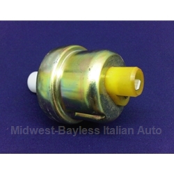   Oil Pressure Gauge Sending Unit w/Spade Terminal (Fiat Lancia All exc. 850) - OE