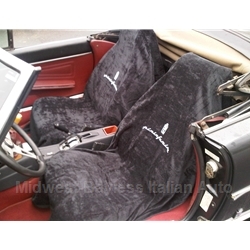     Seat Cover / Car Wash Towel Pair - PININFARINA Logo - NEW