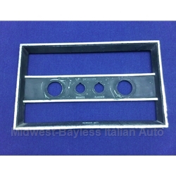 Dash Frame Center Trim (Fiat 124 Spider 1968-71) - U7.5