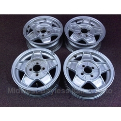      Alloy Wheels SET 4x ATS "5033" 13x5 (Fiat X1/9, 124, 131, 850, 128, Lancia) - U8