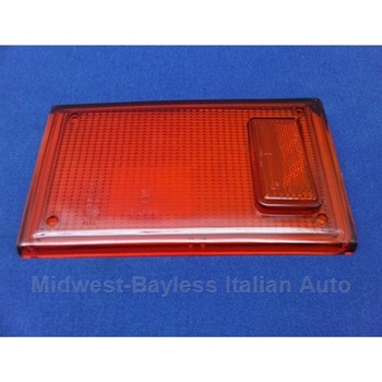 Tail Light Lens Left Center (Fiat Bertone X1/9 All) - NEW