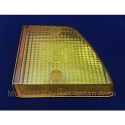 Turn Signal Lens Rear Right Amber (Lancia Scorpion North America 1977 + All) - OE NOS