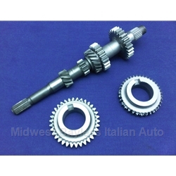    Input Shaft Cluster Shaft and Straight Cut Gears (Fiat Bertone X1/9 5-Spd) - U8