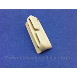 Seat Belt Guide Front Left or Right Beige (Fiat 124 Spider 1980-82) - U8