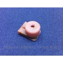 Nylon Clip Well Nut - Red #10 - Front Grille (Fiat Bertone X1/9, 124 All) - U8