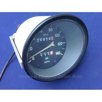 Speedometer 140MPH (Fiat 124 Coupe 1970-75) - U8