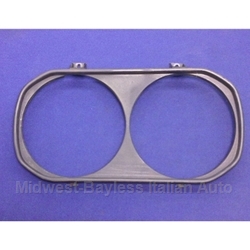 Headlight Bezel Left Black - 28mm (Lancia Beta Coupe Zagato 1979-12/1980 + 1975-78) - U8