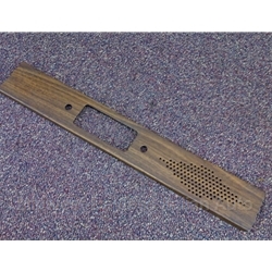 Radio Mounting Dash Plate w/Speaker Opening (Fiat 128 Sedan to 1977) - NEW