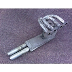 Exhaust Muffler Assembly Sport Style (Fiat 850 Spider Coupe Racer 1970-73 + All) - U7