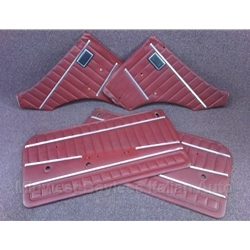 Door Panel SET - Red (Fiat 128 SL Coupe) - U8.5