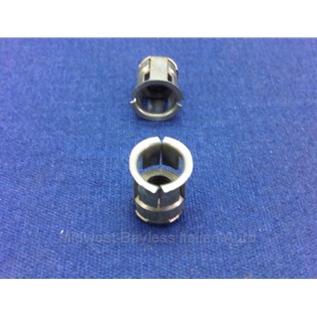 Convertible Top Rear Mounting Channel - Well Nut M6 in Body (Fiat Pininfarina 124 Spider All) - OE NOS
