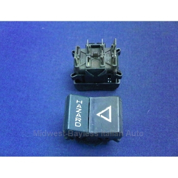 Hazard Switch (Fiat 124 Spider 1973-78) - U8