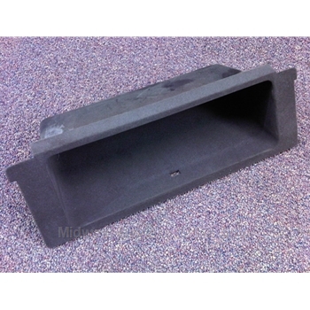 Glove Box Insert Brown - Flocked (Bertone X1/9 1986-88) - OE NOS