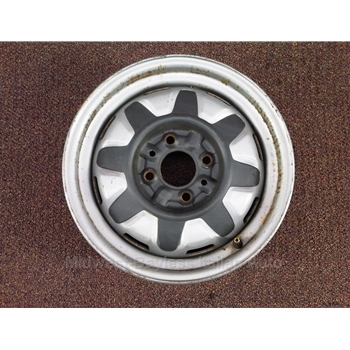 Steel Wheel 13x5 (Fiat 124 Spider 1980-81 + ALL) - U8