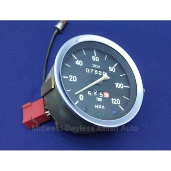 Speedometer 120MPH (Fiat 124 Spider 1968-70) - U8