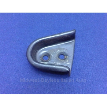 Door Alignment Wedge Receiver Left BLACK (Fiat Pininfarina 124 Spider 1983-88) - U8