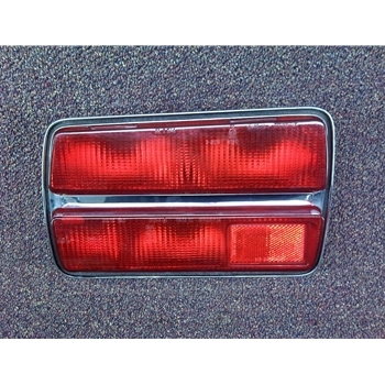     Tail Light Assembly - Left - Red (Fiat 124 Coupe 1970-72 B-Series) - OE NOS