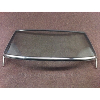    Windshield Frame Assembly w/Tinted Glass and Seal (Fiat 124 Spider 1968-80 + All North America) - U8.5