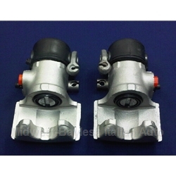   Brake Caliper - SET - Factory OE - Rear 34mm Left + Right (Fiat 124, X19 All) - REMAN