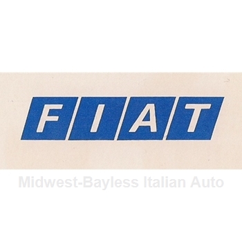 Brake Hose Stainless Braided Line Rear (Fiat Bertone X1/9) - NEW