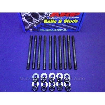    Cylinder Head Bolt / Stud Kit M10x1.25mm 1.25 R12 SET - 10x DOHC (Fiat Pininfarina 124, 131, Lancia) - A.R.P.