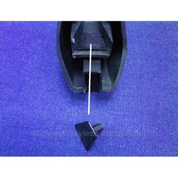 Wing Window Quarter Window Glass Stop Fastening Pin (Fiat Bertone X1/9 All) - NEW