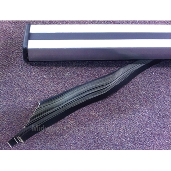 Bumper Bar - Black Vinyl Stripe (Fiat Bertone X1/9 1979-86) - OE
