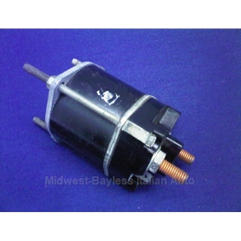 Starter Solenoid Marelli 3-bolt - Early Style (Fiat 124, X1/9, 850, 128, 131, Lancia to 1977) - OE MARELLI