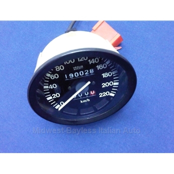 Speedometer 220KPH (Pininfarina 124 Spider 1983-85) - U8