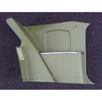      Kick Panel Pocket Front Right w/Speaker Beige (Pininfarina 124 Spider 1983-85 + All Fiat 124 Spider) - OE NOS