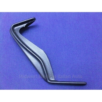 Dashboard End Trim Left - Black (Pininfarina 124 Spider 1983-On) - OE NOS