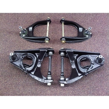    A-Arm Control Arm Front SET 4x - Upper + Lower (Fiat Pininfarina 124 Spider Coupe All) - REFURBISHED