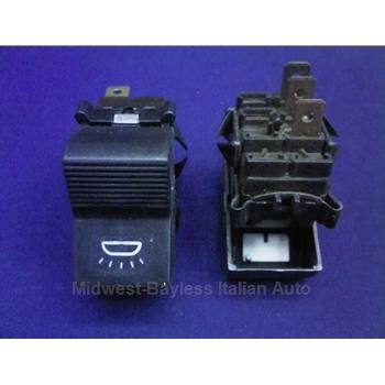 Console Courtesy Light Switch 3-Pin (Fiat X1/9 1973-78) - OE