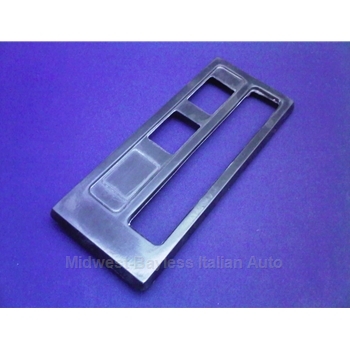Hand Brake Bezel on Console Center Lower (Lancia Scorpion / Montecarlo) - U8 FIBERGLASS