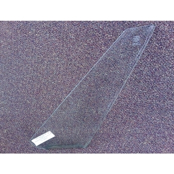 Wing Window Quarter Window Glass Right - NO HOLE / CLEAR (Fiat X1/9 1974-75 + All Euro) - OE NOS