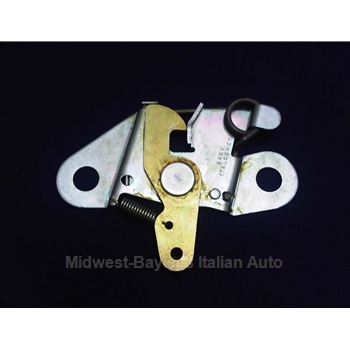      Hood Latch - LATE STYLE (Pininfarina 124 Spider 1983-85 + All FIAT 124 Spider) - OE