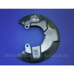 Brake Dust Splash Shield Front Left (Fiat X1/9 1974-75) - U8