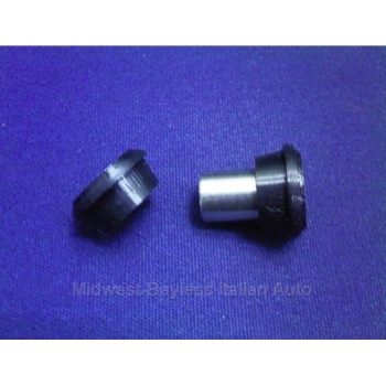 Brake Compensator Rod End Nylon Bushing PAIR 2x + Sleeve (Fiat Pininfarina 124, 128, Lancia Beta All) - NEW