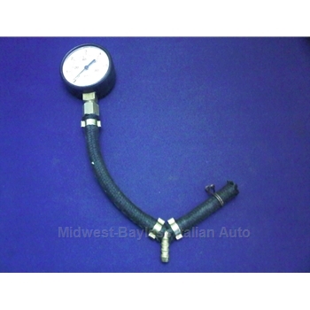 Fuel Pressure Gauge Tool (Fiat Lancia All w/Bosch L-Jet Fuel Injection 1980-On) - OE