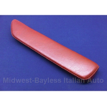 Arm Rest Pad Left Red (Lancia Scorpion) - OE NOS 