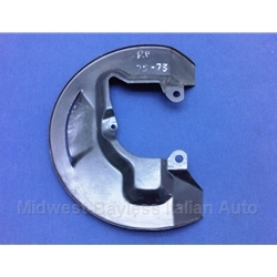 Brake Dust Splash Shield Front Right (Fiat X1/9 1975-78) - U8.5