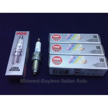    Spark Plug SET NGK 4x Iridium (Fiat 500 Abarth Turbo 2012-19) - NEW 